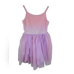 Cat & Jack Tulle Princess Dress pink purple flowy size 7-8